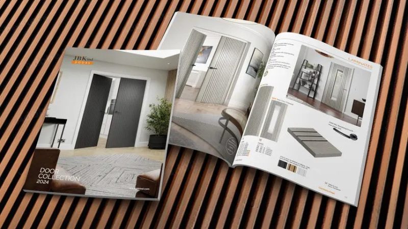 New 2024 Door Collection includes contemporary fluted door range