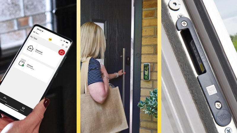 Yale Expands Smart Security with SensCheck™ Compatible Door and Window Locks.